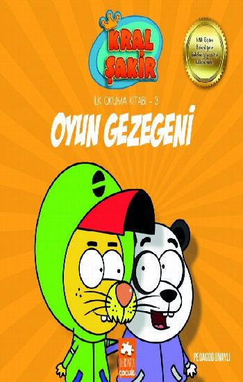 Oyun Gezegeni - Kral Şakir İlk Okuma 3 - Eksik Parça Yayınları Kitap