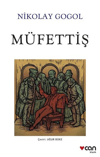 Müfettiş – Nikolay Gogol – Can Yayınları – kitap kapağı