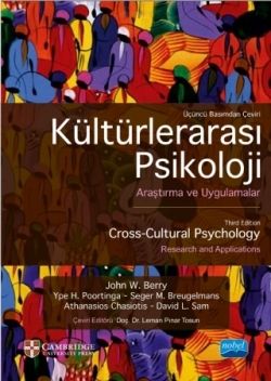 KÜLTÜRLERARASI PSİKOLOJİ - Araştırma ve Uygulamalar - CROSS-CULTURAL PSYCHOLOGY - Research and Applications - CAMBRIDGE - Nobel Akademik Yayıncılık Kitap