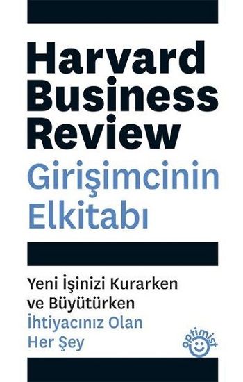 Girişimcinin El Kitabı – Harvard Business Review – Optimist Yayın Dağıtım – kitap kapağı