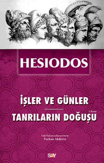 İşler ve Günler - Tanrıların Doğuşu – Hesiodos – Say Yayınları – kitap kapağı