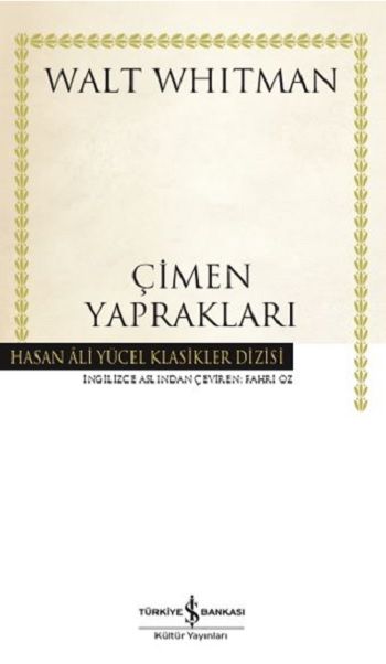 Çimen Yaprakları - İş Bankası Kültür Yayınları Kitap