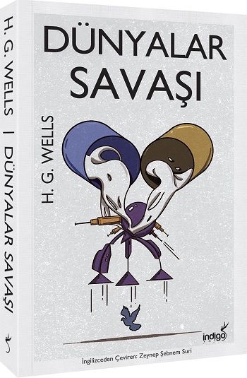 Dünyalar Savaşı – H.G. Wells – İndigo Kitap – kitap kapağı