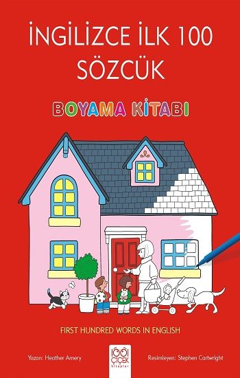 İngilizce İlk 100 Sözcük Boyama Kitabı - 1001 Çiçek Kitaplar Kitap