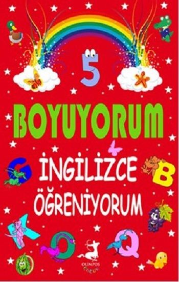 Boyuyorum İngilizce Öğreniyorum 5 – Kolektif – Olimpos Yayınları – kitap kapağı