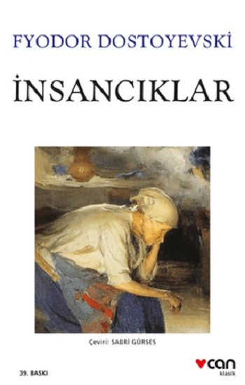 İnsancıklar – Fyodor Mihayloviç Dostoyevski – Can Yayınları – kitap kapağı