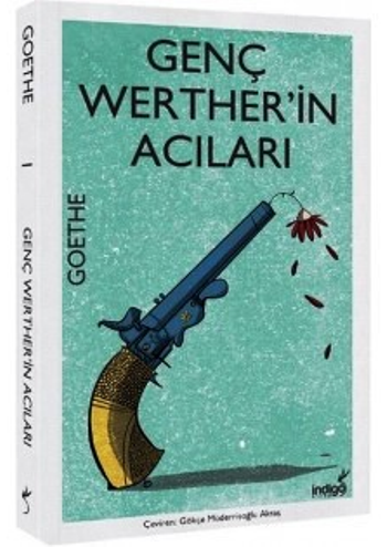 Genç Werther’in Acıları – Johann Wolfgang von Goethe – İndigo Kitap – kitap kapağı