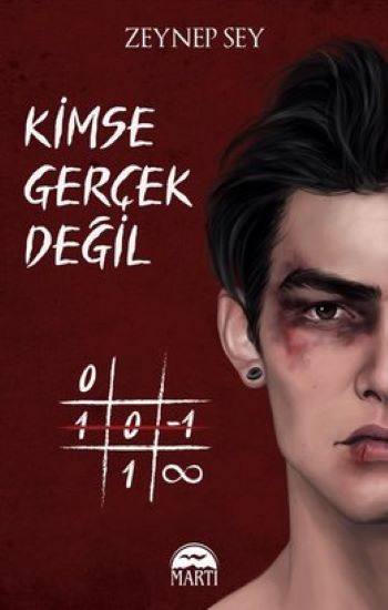 Kimse Gerçek Değil (Ciltli) – Zeynep Sey – Martı Yayınları – kitap kapağı