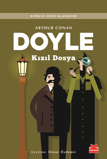 Kızıl Dosya – Sir Arthur Conan Doyle – Kırmızı Kedi Yayınevi – kitap kapağı