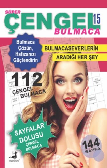 Süper Çengel Bulmaca- 15 - Olimpos Yayınları Kitap