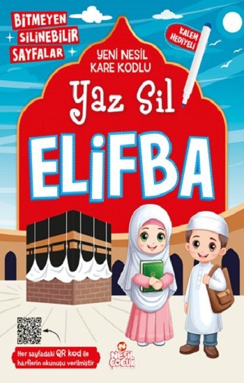 Yaz Sil Elifba - Nesil Çocuk Yayınları Kitap