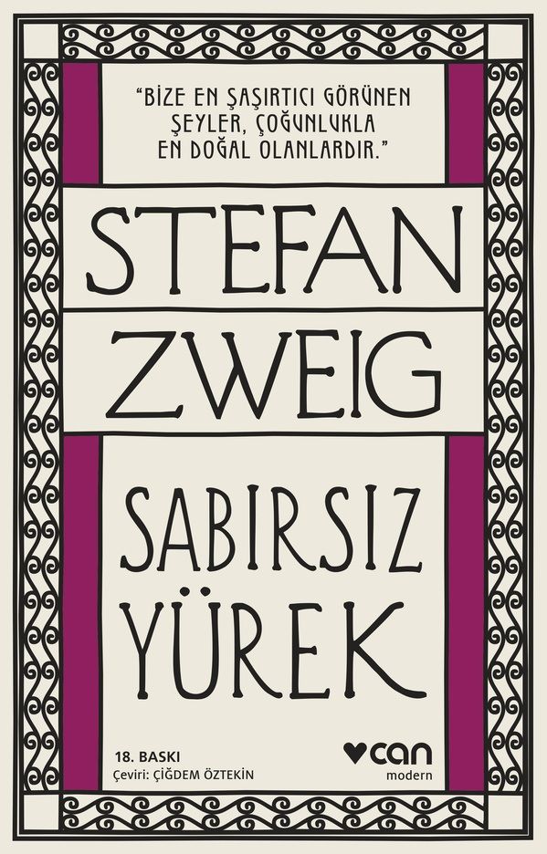 Sabırsız Yürek - Can Yayınları Kitap