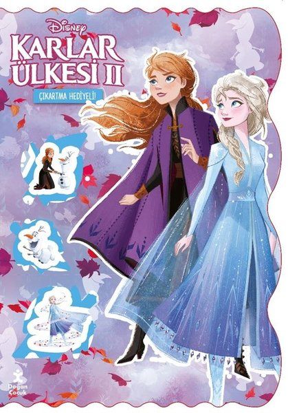 Disney Karlar Ülkesi 2 - Bol Bol Boya - Bol Bol Yapıştır Boyama Kitabı - Çıkartma Hediyeli! - Doğan Çocuk Kitap
