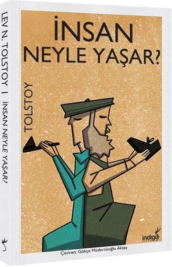 İnsan Neyle Yaşar? – Lev Nikolayeviç Tolstoy – İndigo Kitap – kitap kapağı