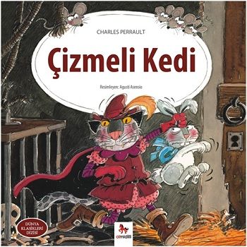 Çizmeli Kedi – Charles Perrault – Almidilli – kitap kapağı