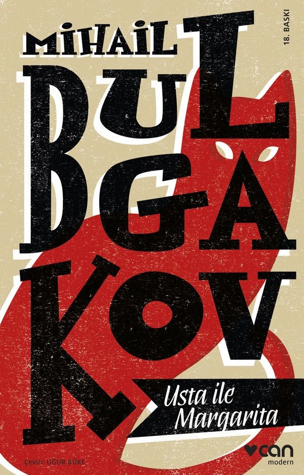 Usta ile Margarita – Mihail Afansyeviç Bulgakov – Can Yayınları – kitap kapağı