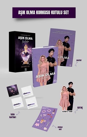 Aşık Olma Korkusu Kutulu Set - Athica Yayınları Kitap