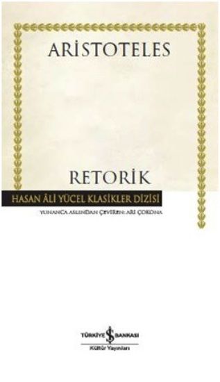 Retorik – Aristoteles – İş Bankası Kültür Yayınları – kitap kapağı