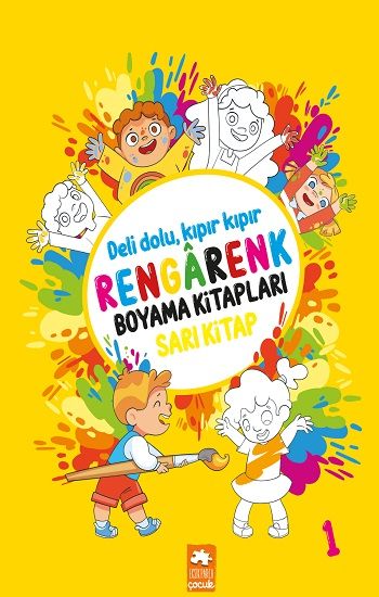 Rengarenk Boyama Kitapları - Sarı Kitap – Kolektif – Eksik Parça Yayınları – kitap kapağı
