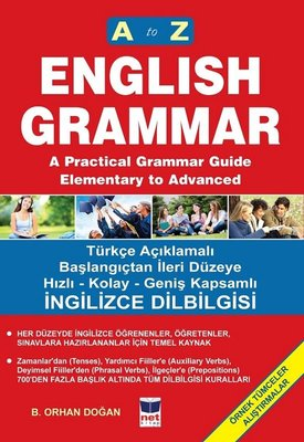 A to Z English Grammar A'dan Z'ye İngilizce Dilbilgisi - Net Kitap Kitap