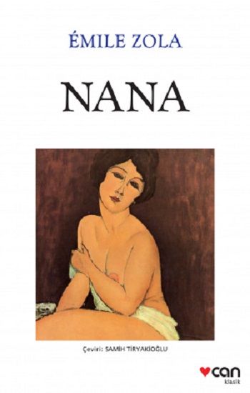Nana – Emile Zola – Can Yayınları – kitap kapağı