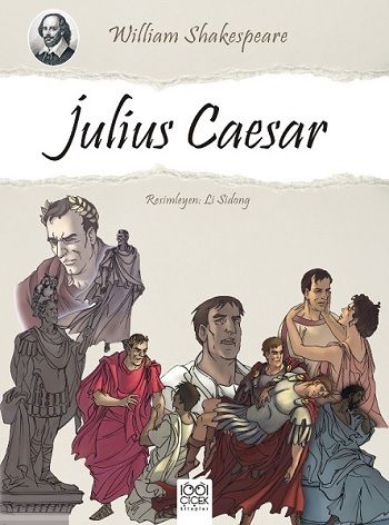 Julius Caesar – William Shakespeare – 1001 Çiçek Kitaplar – kitap kapağı