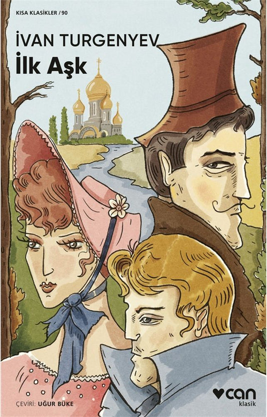 İlk Aşk – İvan Turgenyev – Can Yayınları – kitap kapağı