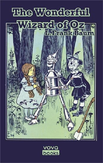 The Wonderful Wizard of Oz – Frank Baum – Vova Yayınları – kitap kapağı