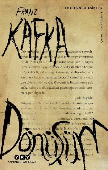 Dönüşüm – Franz Kafka – Yapı Kredi Yayınları – kitap kapağı