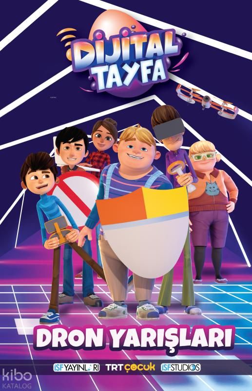Dijital Tayfa - Dron Yarışları (Ciltli) - İSF Yayınları Kitap