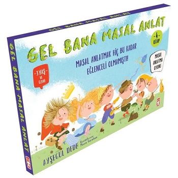 Gel Bana Masal Anlat Set (4 Kitap) - Timaş Çocuk Kitap