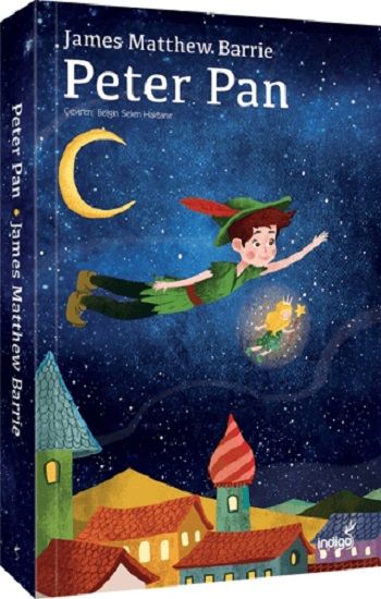 Peter Pan – James Matthew Barrie – İndigo Çocuk – kitap kapağı