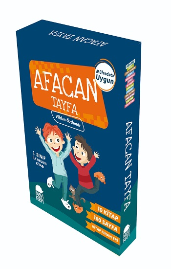 Afacan Tayfa (1.Sınıf 10 Kitap Set) - Mavi Kirpi Yayınları Kitap