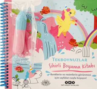 Sihirli Boyama Kitabı – Tekboynuzlar(Ciltli) - Yapı Kredi Yayınları Kitap