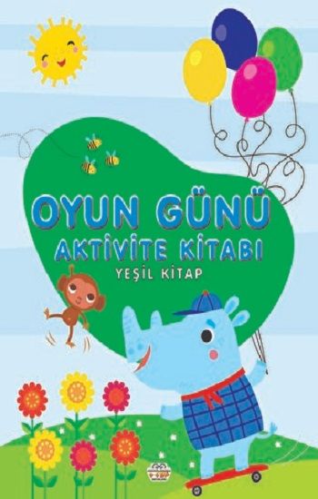 Oyun Günü Aktivite Kitabı Yeşil Kitap – Kolektif – 0-6 Yaş Yayınları – kitap kapağı
