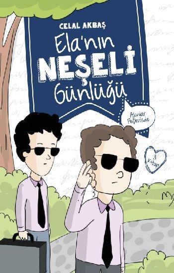Ajanlar Peşimizde – Ela’nın Neşeli Günlüğü – Celal Akbaş – Mavi Kirpi Yayınları – kitap kapağı