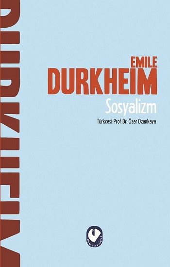 Sosyalizm – Emile Durkheim – Cem Yayınevi – kitap kapağı