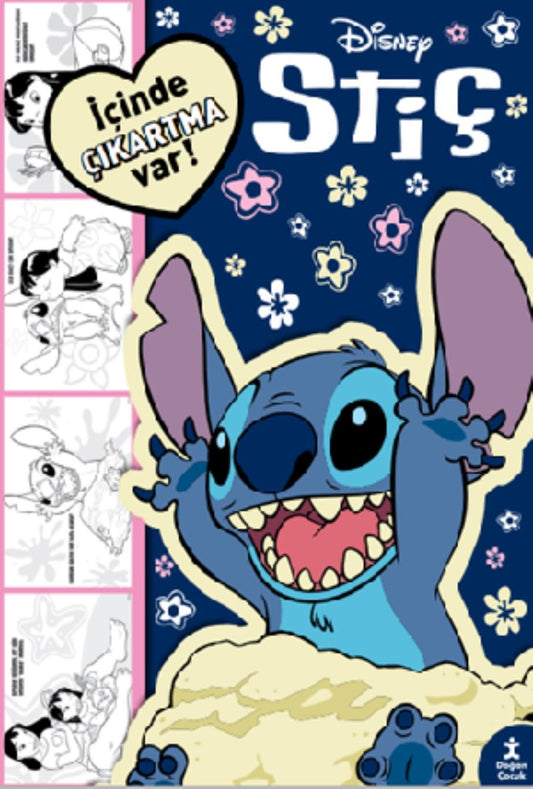 Disney Stiç Renkli Boyama Kitabım - Doğan Çocuk Kitap