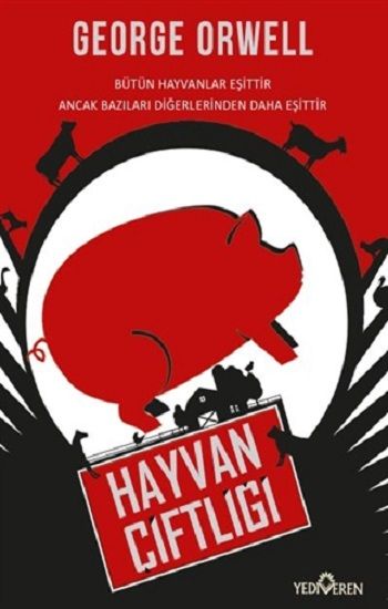 Hayvan Çiftliği – George Orwell – Yediveren Yayınları – kitap kapağı