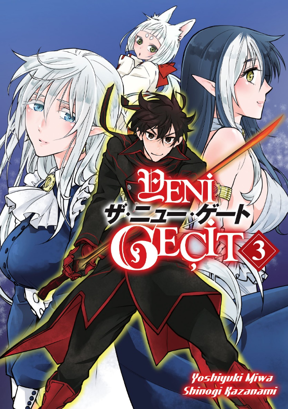 Yeni Geçit 3 – Shinogi Kazanami – Kayıp Kıta Yayınları – kitap kapağı