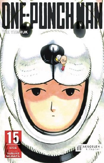 One Punch Man 15 – Yusuke Murata – Akıl Çelen Kitaplar – kitap kapağı