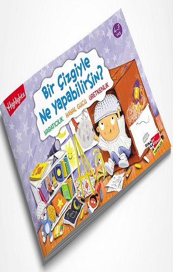 Bir Çizgiyle Ne Yapabilirsin? - Dikkat Atölyesi Yayınları Kitap