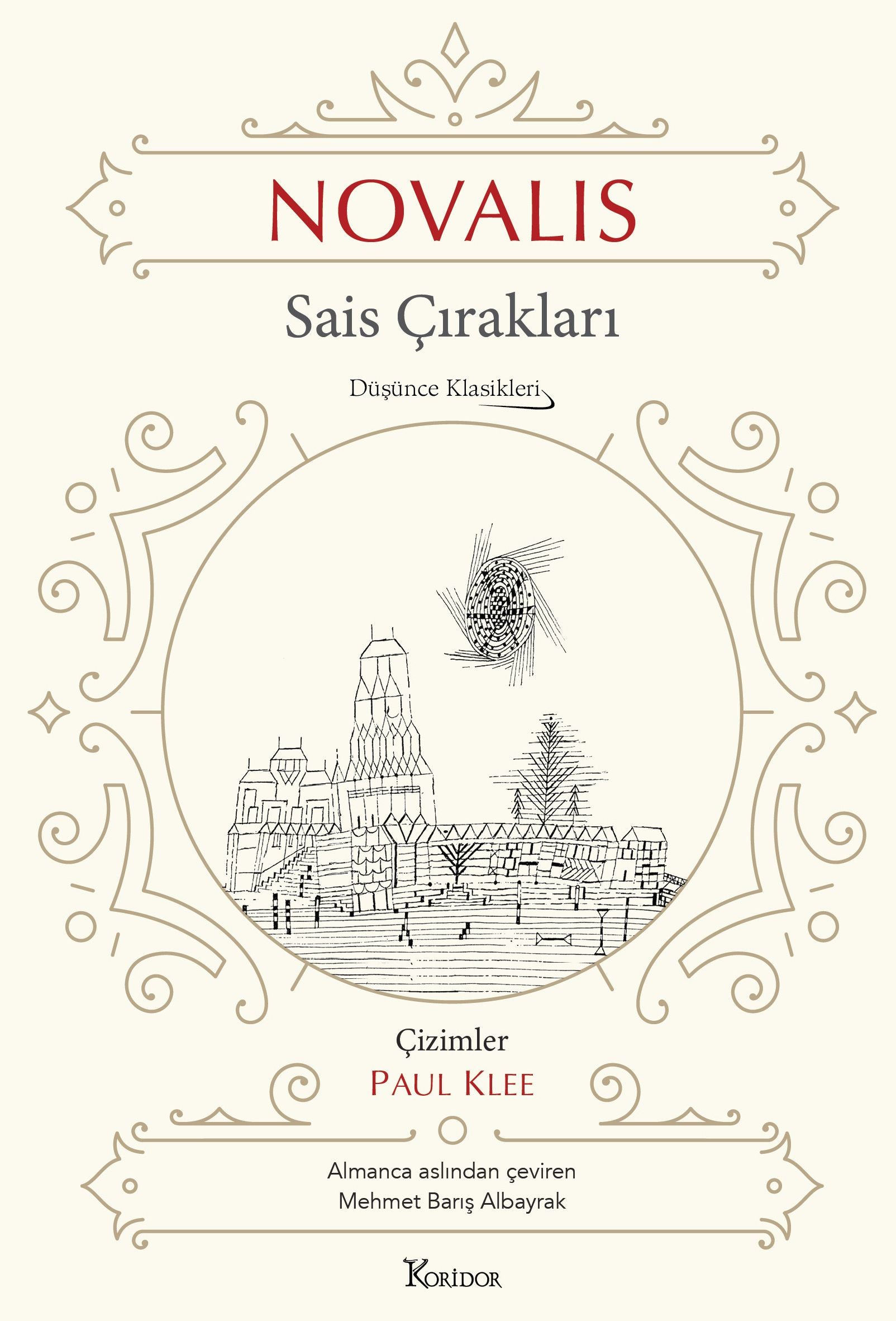 Sais Çırakları (Bez Ciltli) – Novalis – Koridor Yayıncılık – kitap kapağı