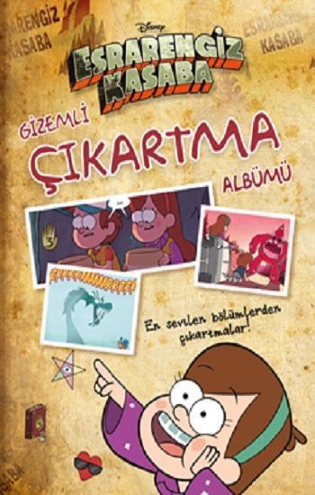 Disney Esrarengiz Kasaba Gizemli Çıkartma Albümü - Beta Kids Kitap