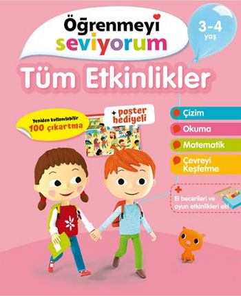 Tüm Etkinlikler - Öğrenmeyi Seviyorum 3-4 Yaş - Uçanbalık Yayıncılık Kitap