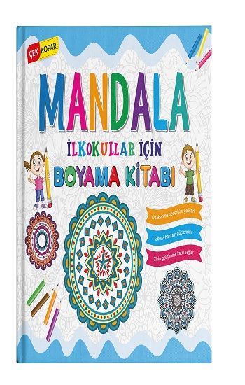 İlkokullar İçin Mandala Boyama Kitabı – Kolektif – Evrensel İletişim Yayınları – kitap kapağı