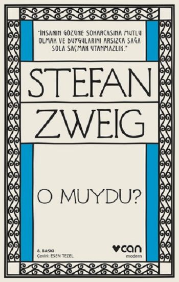 O Muydu? – Stefan Zweig – Can Yayınları – kitap kapağı