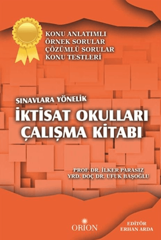 İktisat Okulları Çalışma Kitabı - Orion Kitabevi Kitap
