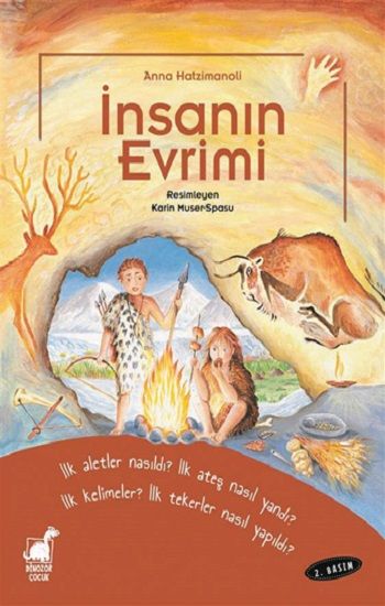 İnsanın Evrimi – Anna Hatzimanoli – Dinozor Çocuk – kitap kapağı