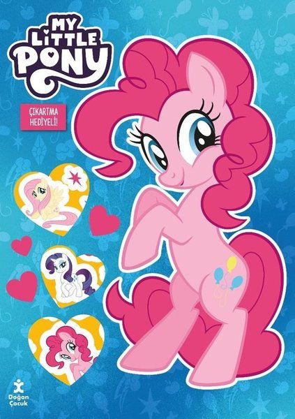My Little Pony Bol Bol Boya - Bol Bol Yapıştır Boyama Kitabı - Çıkartma Hediyeli! - Doğan Çocuk Kitap